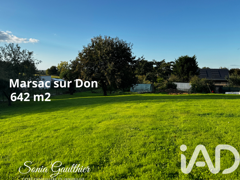 Vente Terrain 642 m&sup2; — photo 1