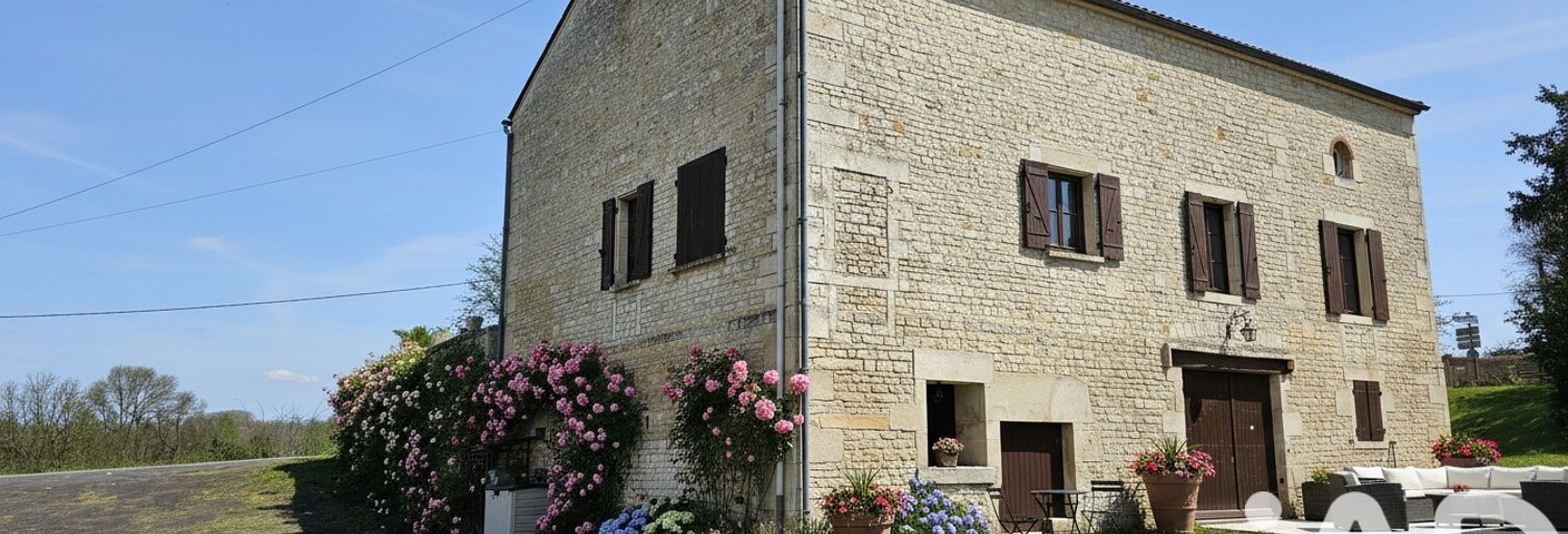 Maison 6 Pièces 168 m² à vendre à Aunac-sur-Charente (16460)