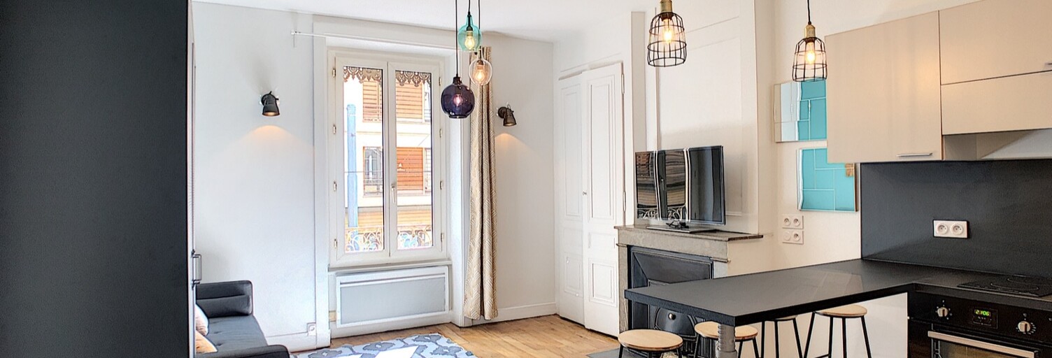 Appartement 2 Pièces 32 m² à vendre à Lyon 7 (69007)