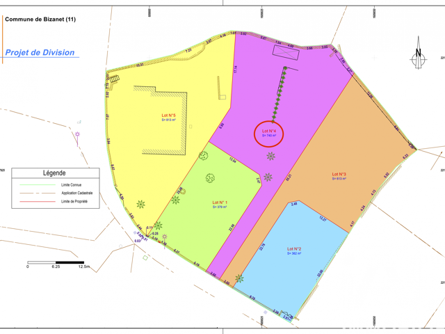 Vente Terrain à bâtir 740 m&sup2; — photo du bien