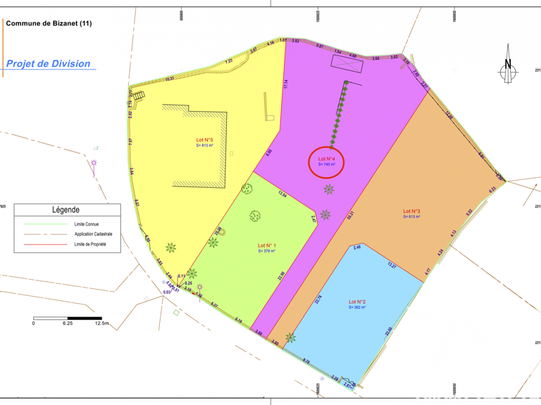 Vente Terrain à bâtir 740 m&sup2; — photo 1