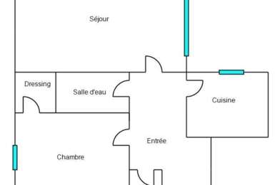 Appartement 2 pièces 128500 €