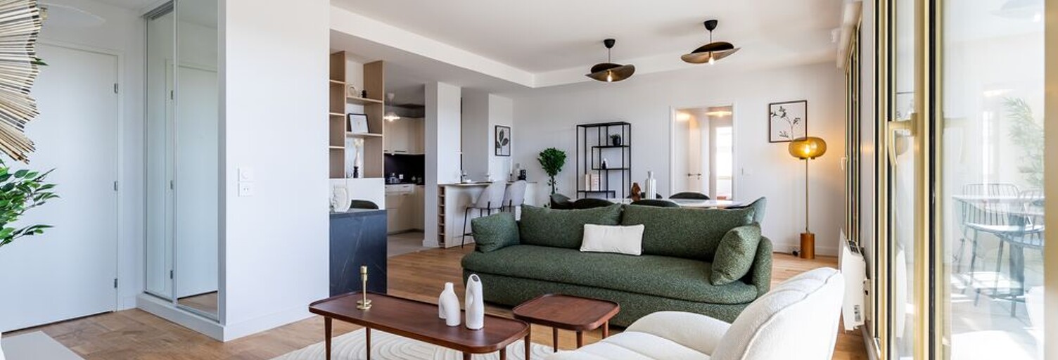 Appartement neuf T1, T2, T3, T4 Pièce 25 à 125 m² à vendre à Bordeaux (33000)