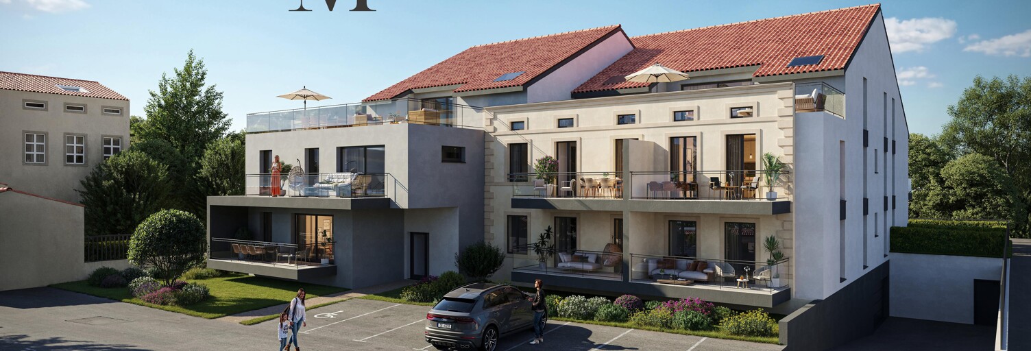 Appartement neuf T1, T2, T3, T4 Pièce 26 à 82 m² à vendre à Cattenom (57570)