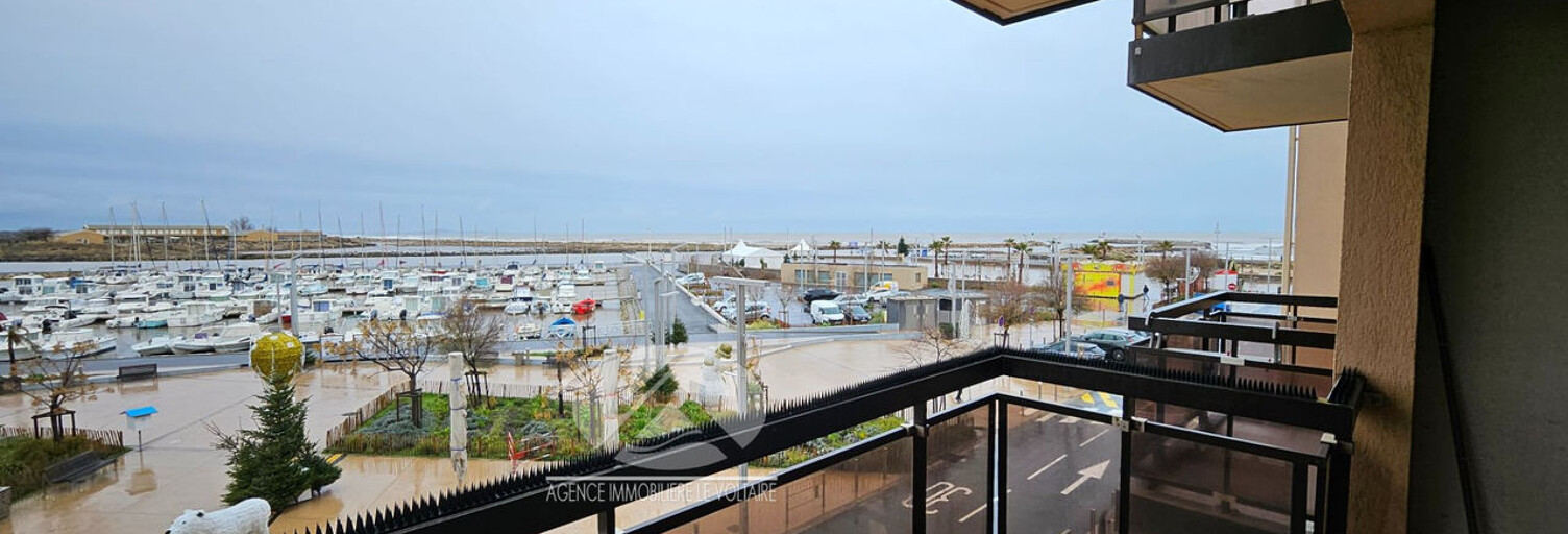 Appartement 1 Pièce 23 m² à louer à Valras-Plage (34350)