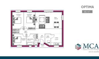 Maison 3 Pièces 90 m² à vendre à Asques (33240)