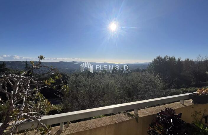 Grasse résidentiel, magnifique 4 pièces, vue panoramique mer ! C — photo 4