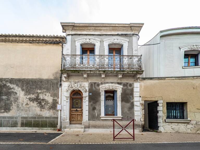 LE CAILAR (30740) – MAISON DE VILLAGE – 4 PIÈCES – 2/3 CHAMBRES – TRÈS BON ÉTAT – BALCON – CHARME DE L’ANCIEN — photo 1