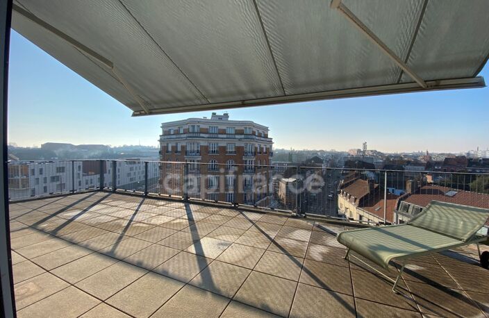 Appartement à vendre 5 pièces ROUBAIX (59) Centre-ville 131m², 2/3 chambres,  bureau, terrasse 65m², garage — photo 5