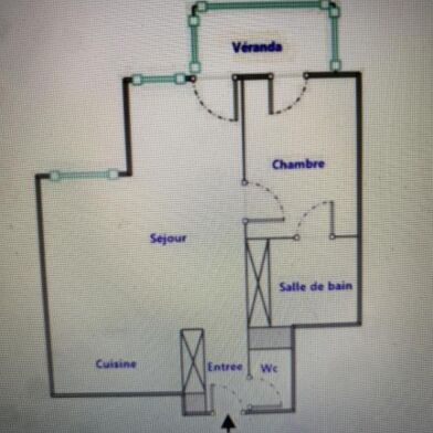 Appartement 2 pièces 1090 €