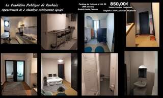 Appartement 2 Pièces 40 m² à louer à Roubaix (59100)