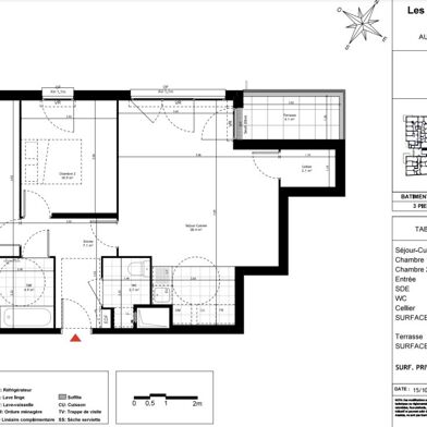 Appartement 3 pièces 1150 €