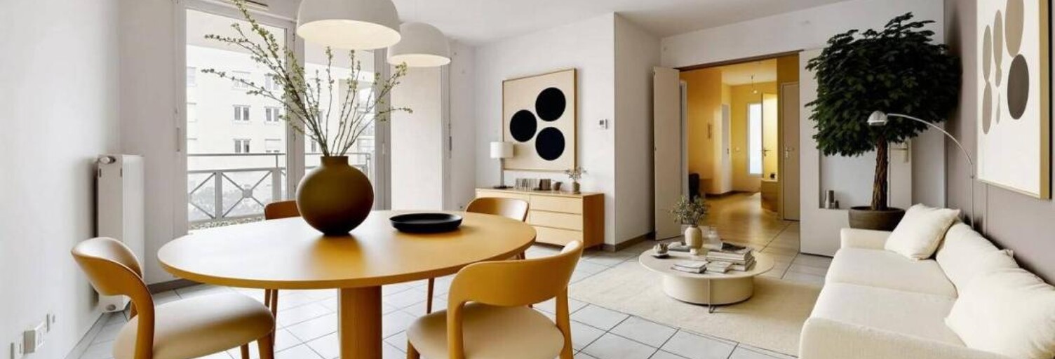 Appartement 3 Pièces 63 m² à vendre à Villeurbanne (69100)