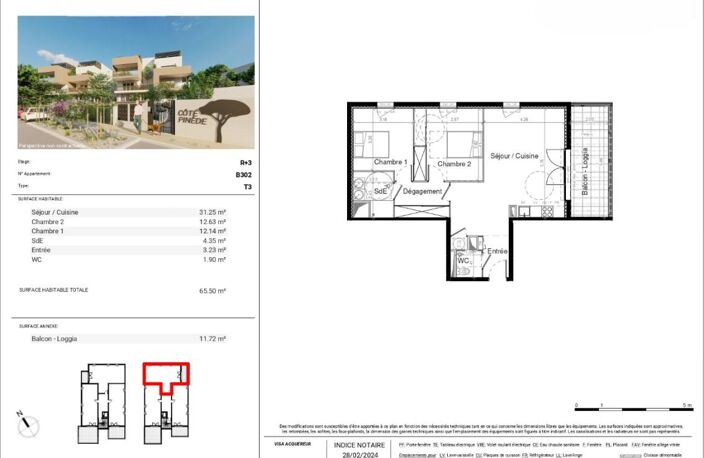 Appartement T3 Neuf À Vendre — photo 3