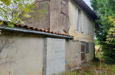 MAISON 120 M² A RENOVER AVEC GARAGE + 850 M² DE TERRAIN — photo du bien
