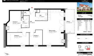 Appartement 4 Pièces 90 m² à vendre à Rosheim (67560)