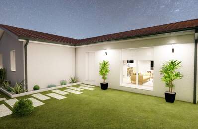 Projet de construction maison 4 chambres en L  — photo du bien