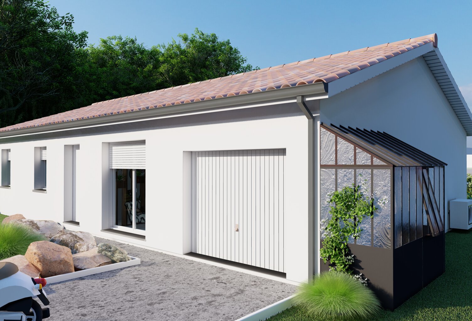 Projet de construction 3 chambres + garage — photo 1