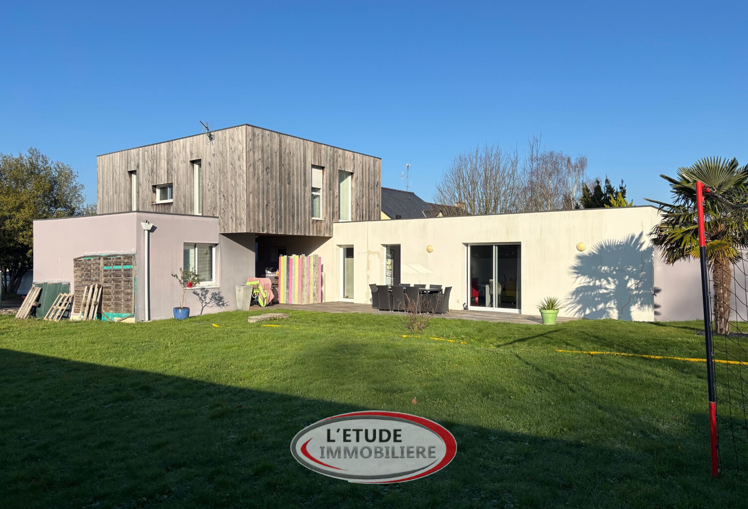 Carquefou : Au coeur du bourg, maison d'architecte avec beaux — photo 1