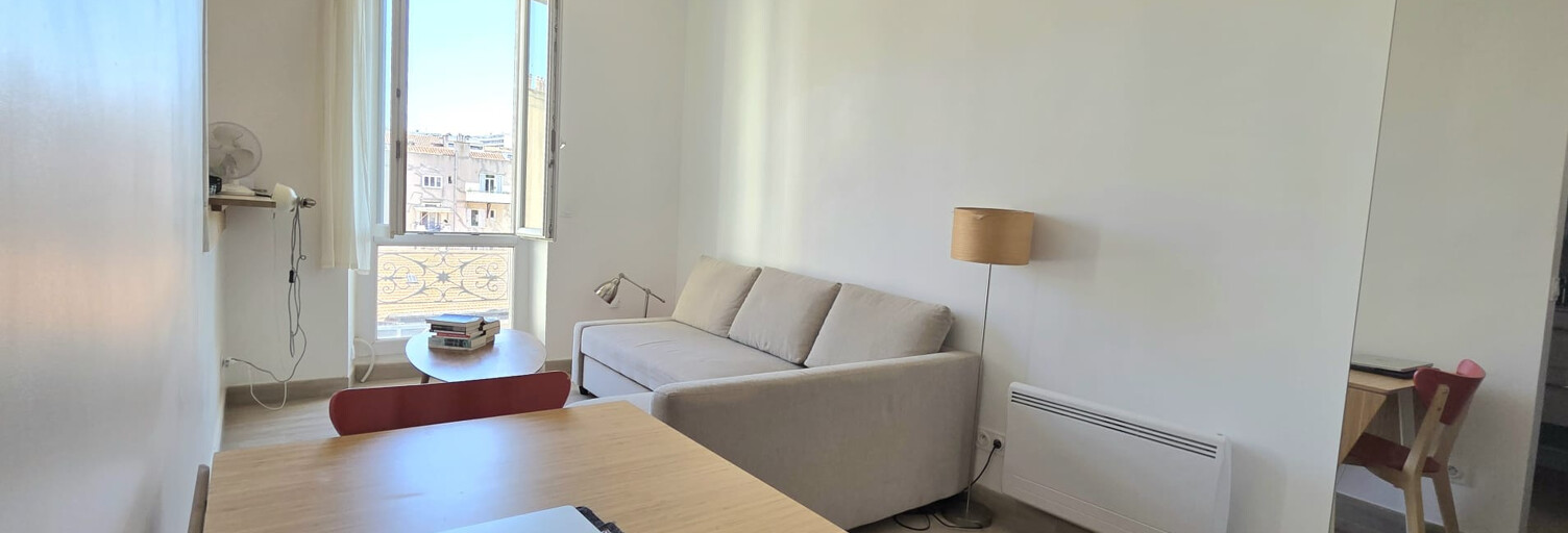 Appartement 1 Pièce 22 m² à louer à Marseille 7 (13007)