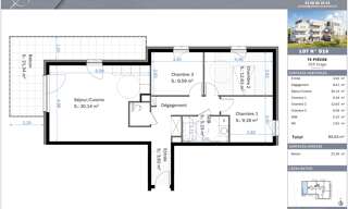 Appartement 4 Pièces 80 m² à vendre à Lingolsheim (67380)