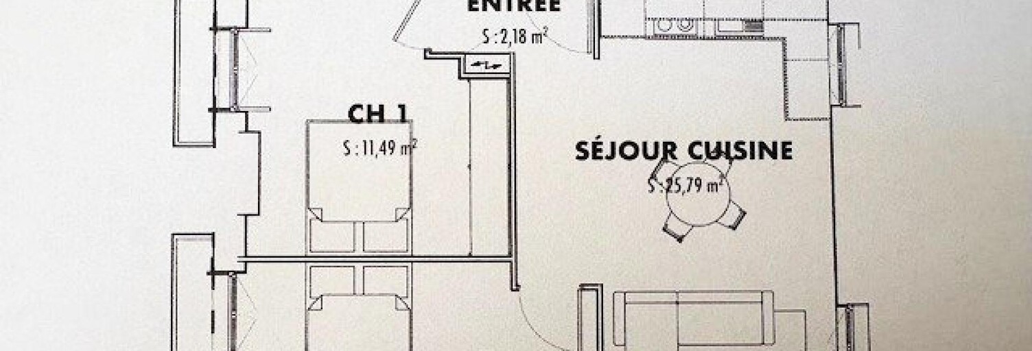 Appartement 3 Pièces 59 m² à vendre à Talence (33400)
