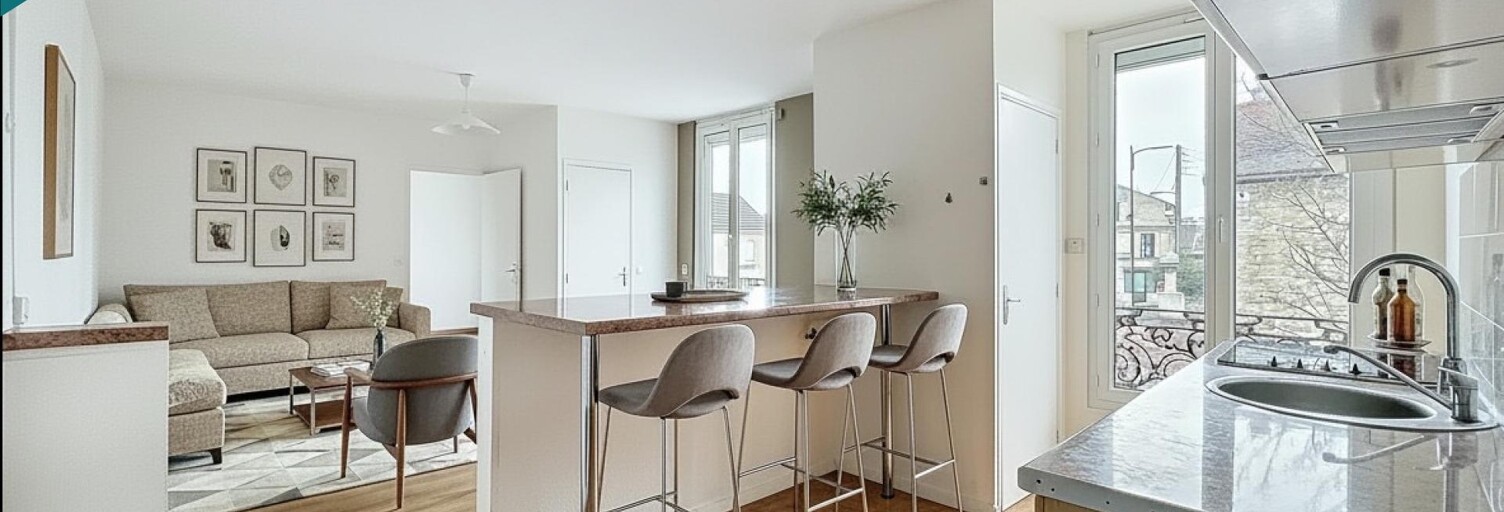 Appartement 2 Pièces 40 m² à vendre à Carrières-sur-Seine (78420)