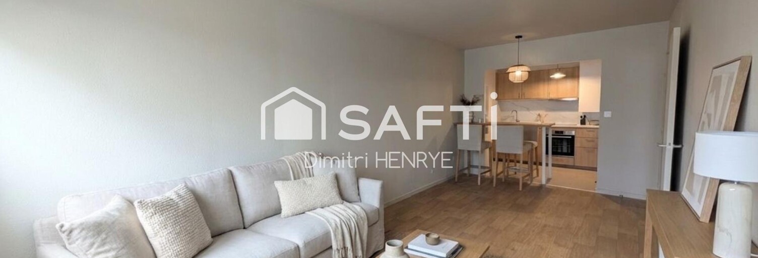 Appartement 2 Pièces 44 m² à vendre à Bordeaux (33000)