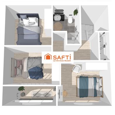 Maison 4 pièces 77350 €