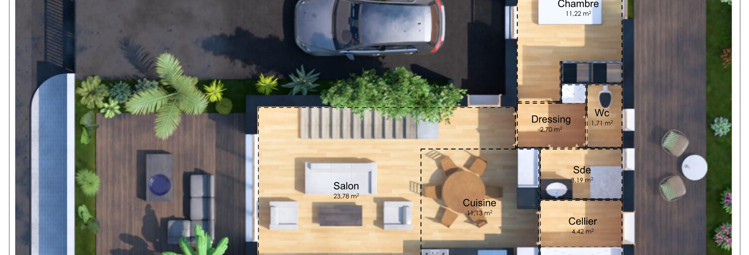 Maison 90 m² à construire Toulouse (31000)