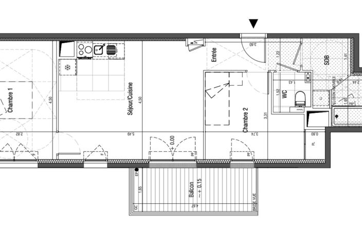 Vente Appartement 3 pièces — photo 4