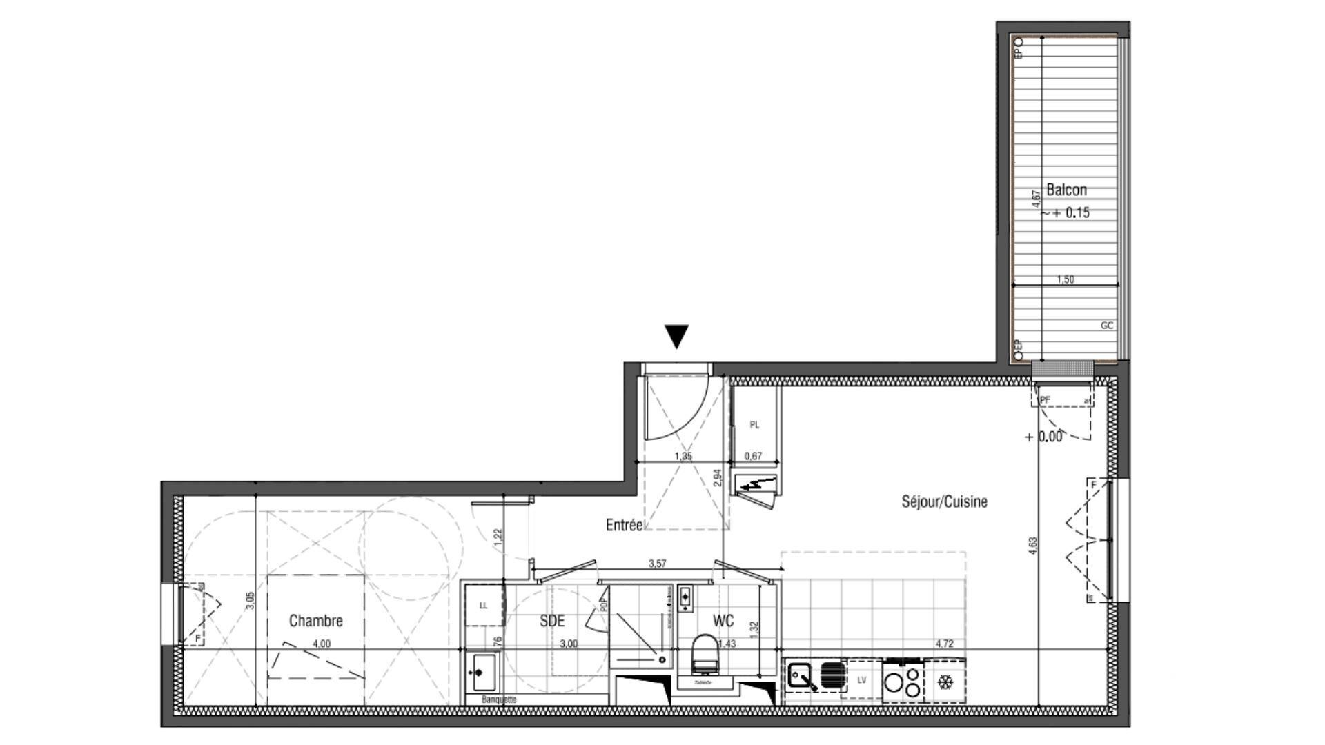 Vente Appartement 2 pièces - Photo 4