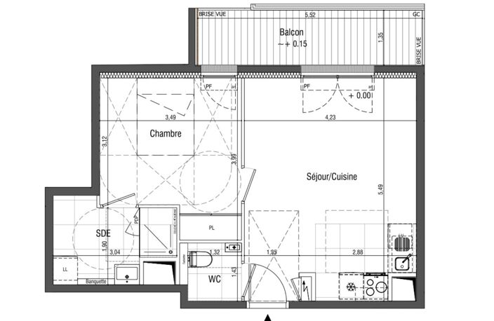 Vente Appartement 2 pièces — photo 4