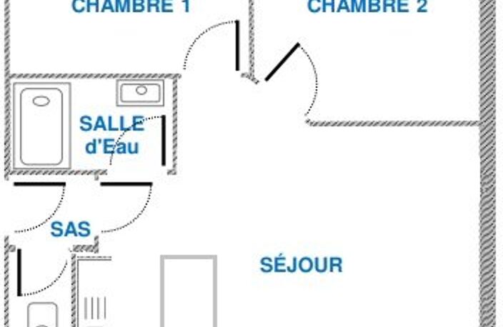 Vente appartement 3 pièces 56 m² La Rochelle (17000) — photo 2