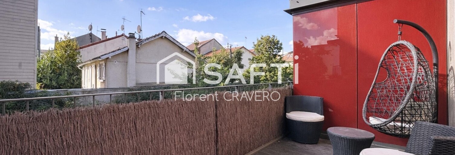 Appartement 3 Pièces 61 m² à vendre à Romainville (93230)