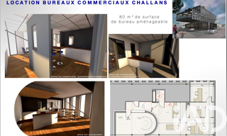 Appartement 2 Pièces 80 m² à louer à Challans (85300)