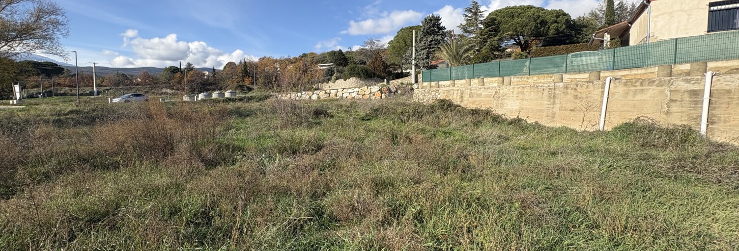 Terrain  896 m² à vendre à Catllar (66500)