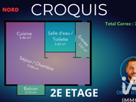 Vente Appartement 1 pièce — photo 2