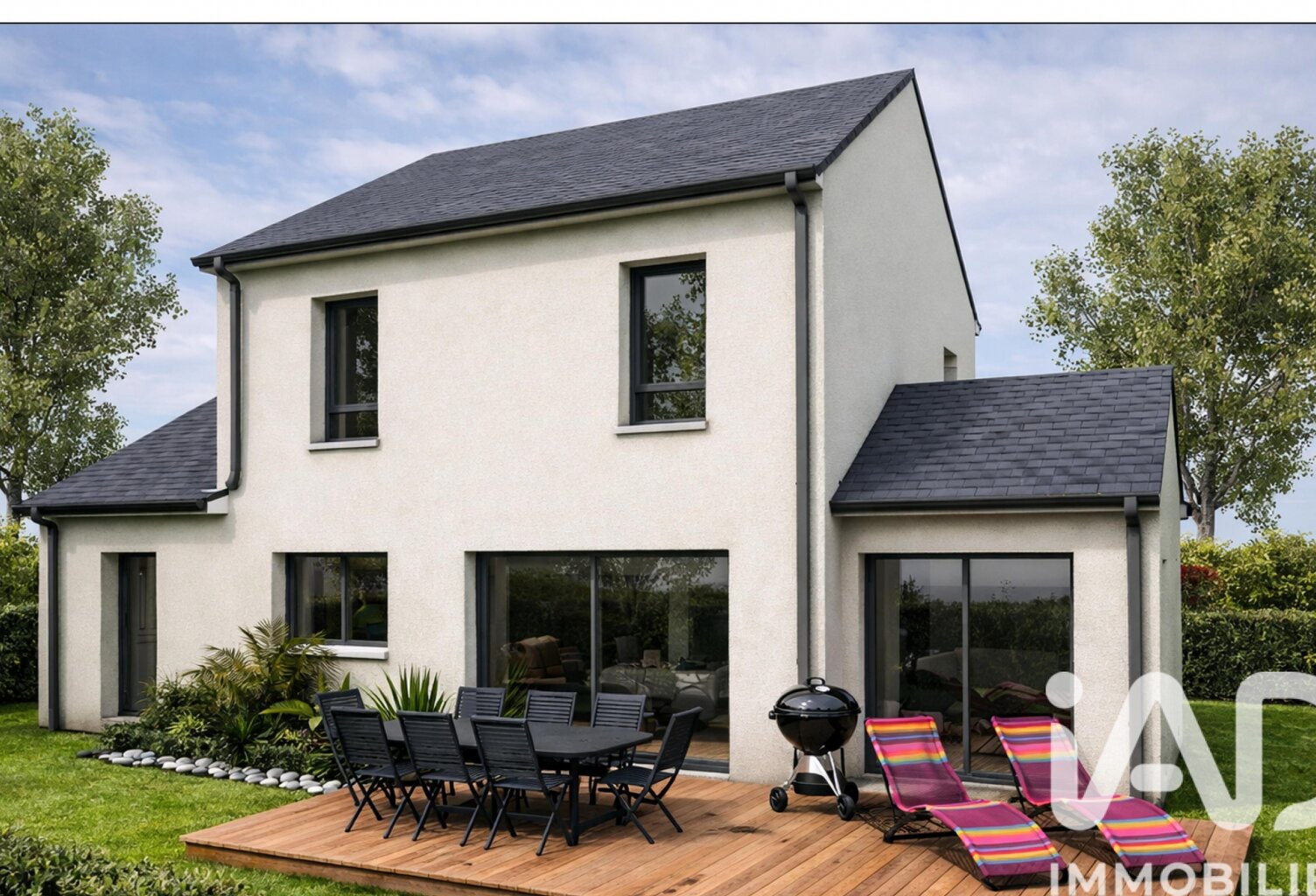 Vente Terrain à bâtir 458 m&sup2; — photo 1