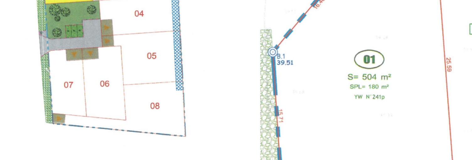 Terrain  504 m² à vendre à Sainte-Marie (35600)