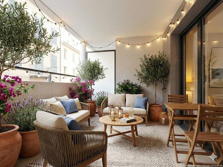 Baisse du prix!!! Appartement 2P, 42,2 m², terrasse – Centre de Cannes, secteur limite Banane — photo 1