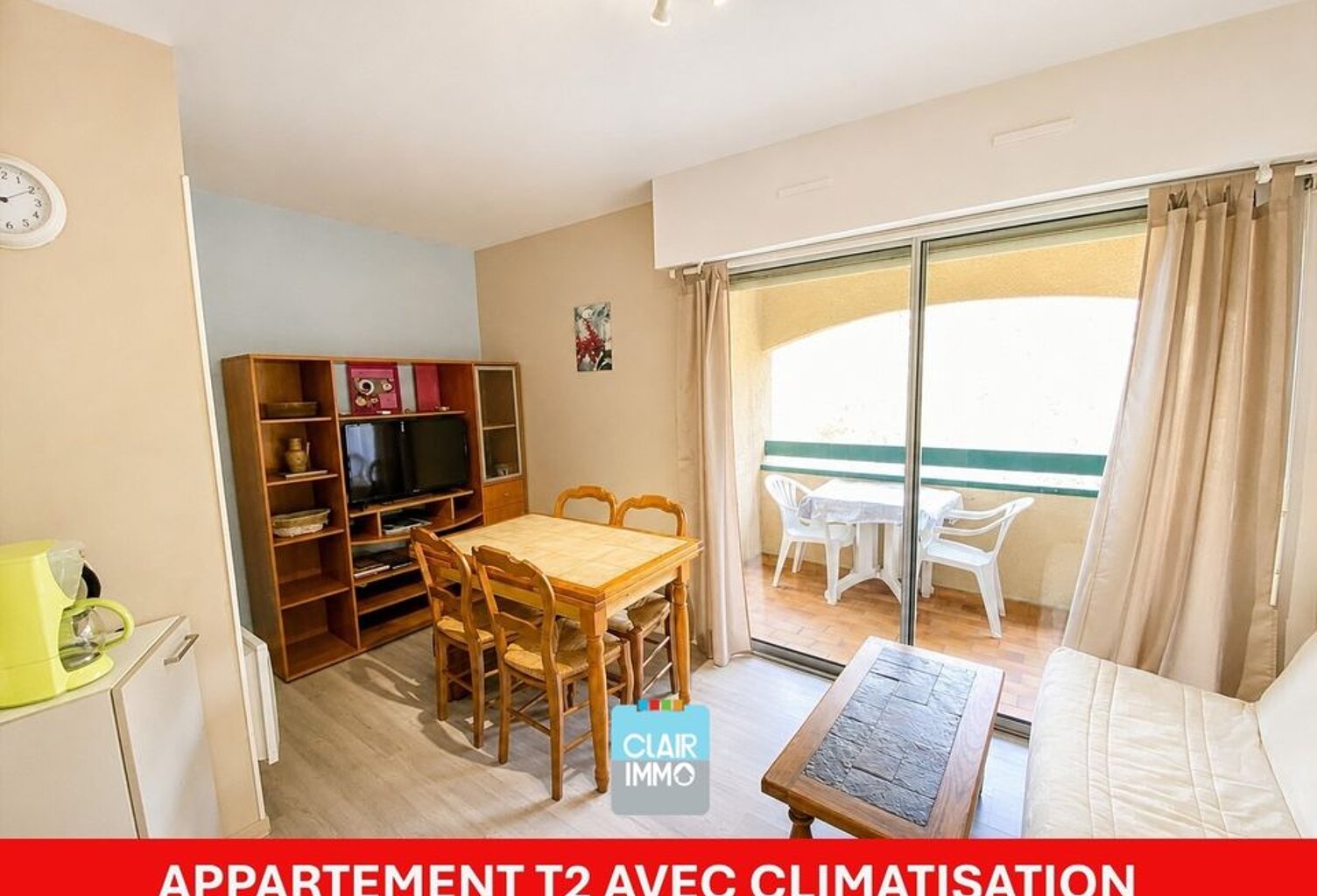 Appartement T2 meublé 27 m²  Résidence thermale — photo 1