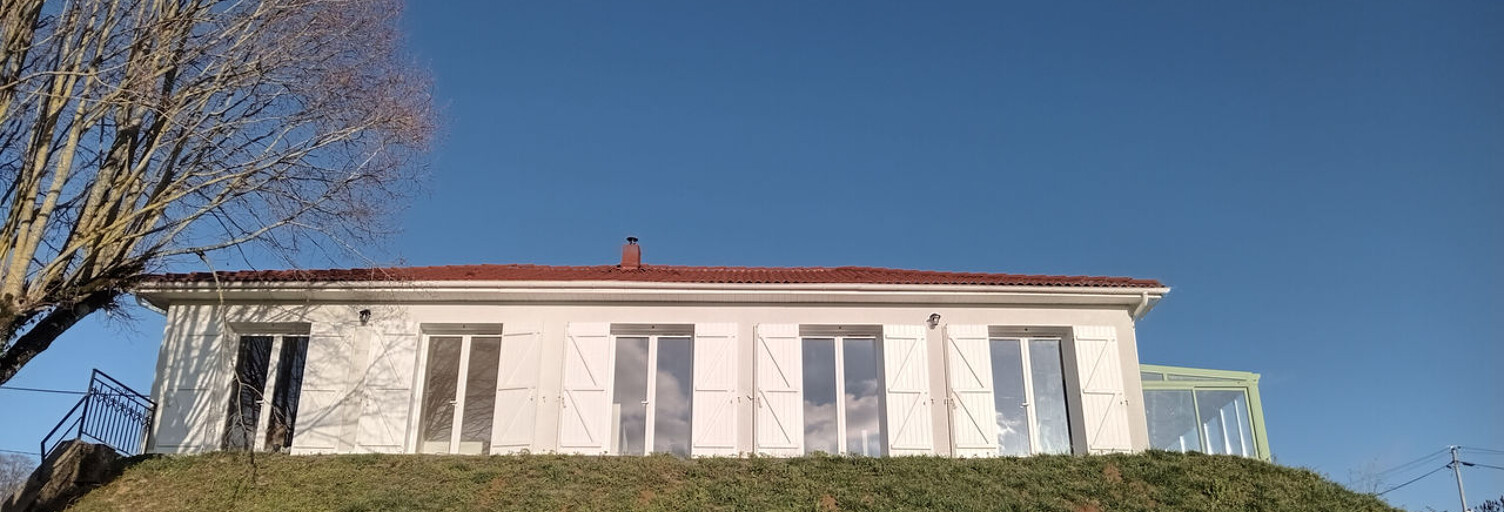 Maison 6 Pièces 113 m² à vendre à Nantheuil (24800)