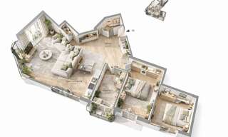 Appartement 3 Pièces 73 m² à vendre à Nice (06300)