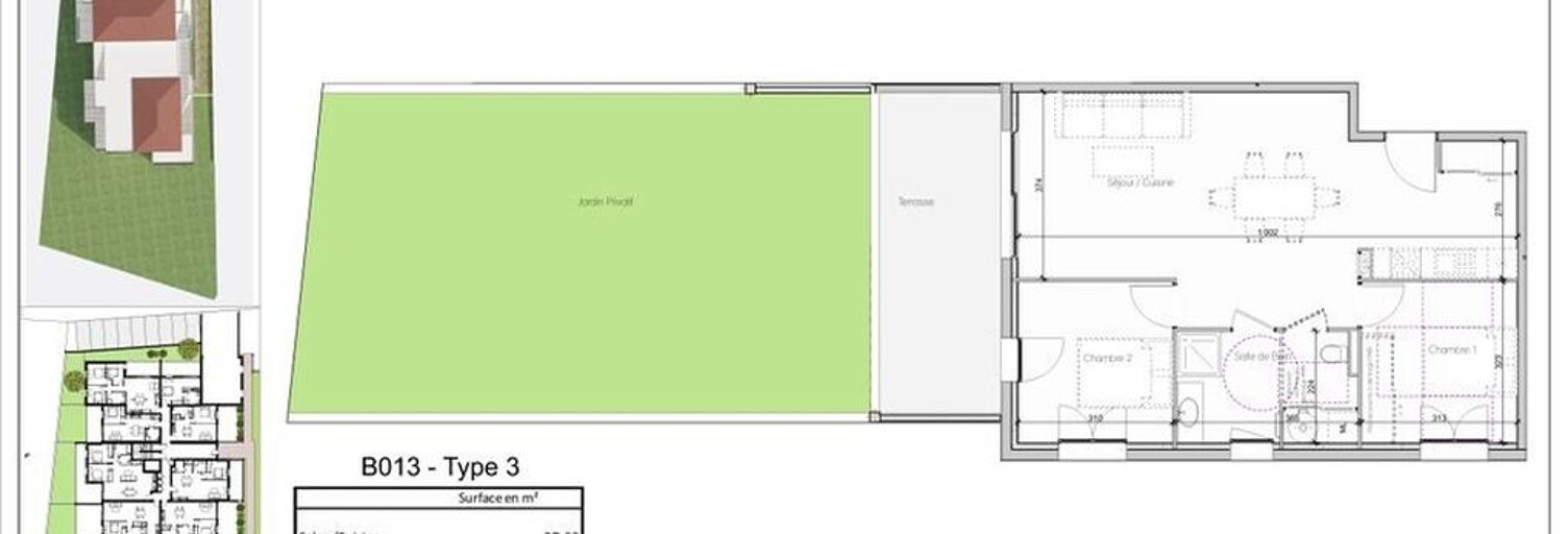 Appartement 3 Pièces 66 m² à vendre à Calvi (20260)