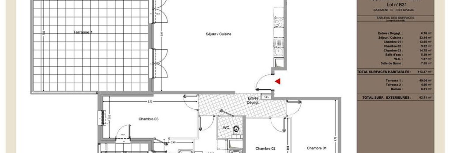 Appartement 4 Pièces 114 m² à vendre à Marseille 8 (13008)