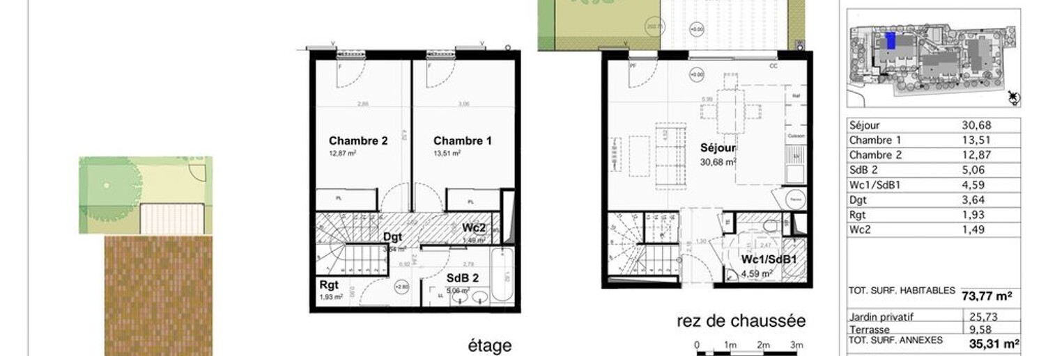 Maison 3 Pièces 74 m² à vendre à Aix-en-Provence (13100)