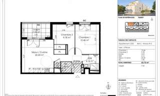 Appartement 3 Pièces 53 m² à vendre à La Seyne-sur-Mer (83500)