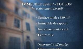 Immeuble  389 m² à vendre à Toulon (83000)