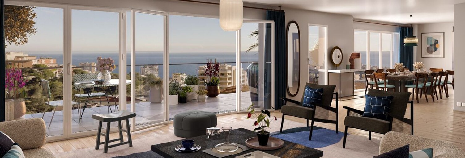 Appartement 4 Pièces 104 m² à vendre à Beausoleil (06240)